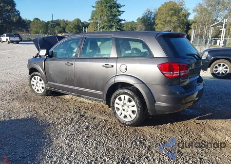 2014 Dodge Journey Se из США, поврежденный, VIN 3C4PDCAB3ET281886